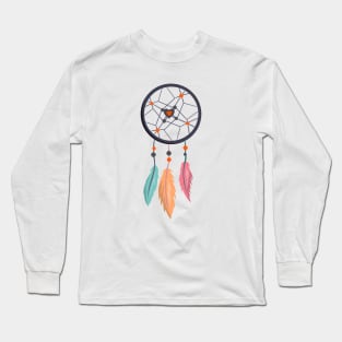 Boho Decor Gift Dreamcatcher Dream Catcher Design Bohemian Decor Long Sleeve T-Shirt